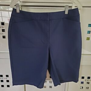CHICOS Dark Blue Women’s Shorts Size 0.5
